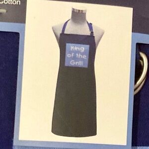 Apron “King of the Grill” Blue - NEW